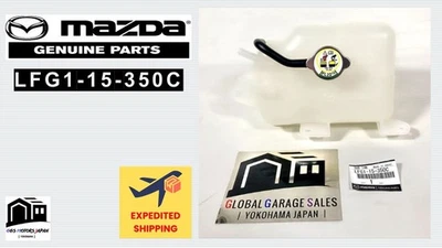 Mazda OEM LFG1-15-350C MX-5 Miata Radiator Reservoir Tank w/Cap '06-'13 From JP - Image 1 of 4