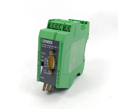 Phoenix Contact 2708371 PSI-MOS-RS232/FO 850 E - FO Converters - Image 1 of 4