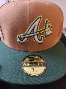Lids HD Atlanta Braves Hat Desert Pine Hat - Picture 1 of 4