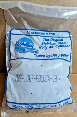 Interruptor de lengüeta magnético de alta resistencia Bimba MRS-.087-PXBL-09, montaje en banda (nuevo) Foto 1 de 4