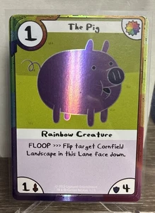 Holographic THE PIG Promo Card for Adventure Time Card Wars NEW MINT - Picture 1 of 4