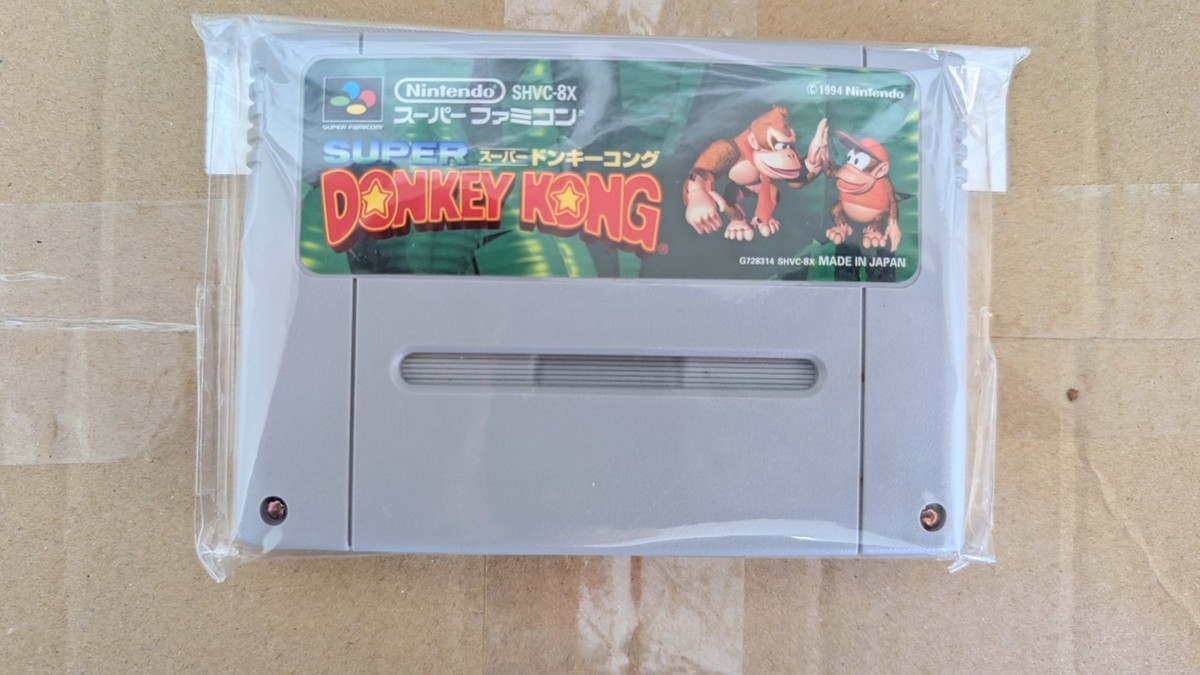Donkey Kong Country Nintendo SNES NTSC-J (Japan) Video Games Donkey Kong Country Nintendo SNES NTSC-J (Japan) Video Games