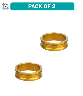 Упаковка из 2 прокладок для гарнитуры Wolf Tooth Precision 10 мм золотистые - Изображение 1 из 4