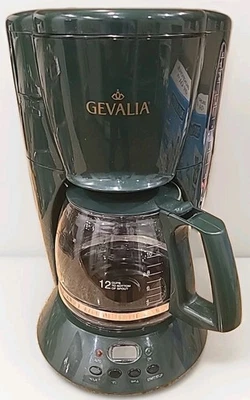 GEVALIA CAFETERA PROGRAMABLE 12 TAZAS MODELO C-60A VERDE Foto 1 de 3