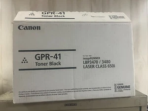 Canon GPR-41 Tonerkassette schwarz Standardkapazität (3480B005AA) OPEN BOX ZUGLASCHE - Bild 1 von 1