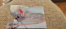 Rod Langway Upper Deck Glacial Graphs Autograph Auto NHL HOCKEY
