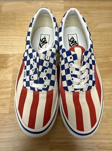 Vans Era 95 DX 'Red Stripes Blue Check' VN0A2RR1VYC Men's Shoes Size 9 NWOB - Picture 1 of 5