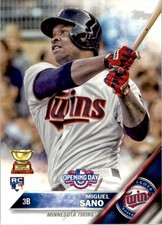 2016 Topps Opening Day #OD-52 Miguel Sano?RC, ASR Minnesota Twins