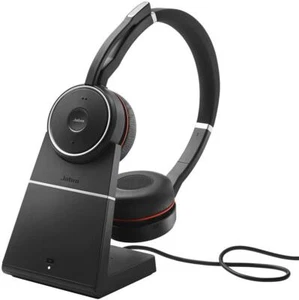 Jabra Evolve 75 MS Stereo - Headset - On-Ear Bluetooth - Afbeelding 1 van 1