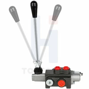 1 carrete 11 GPM válvula de control direccional hidráulico tractor cargador con joystick - Imagen 1 de 12