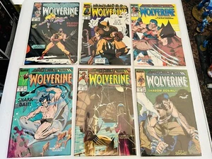 Wolverine Comic Book Lot Marvel Of Six Comics 1990s With Hard Backs And Sleeves - Picture 1 of 1