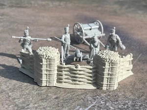 Napoleonic ACW Gabions Crates Boxes 32mm American Civil War / AW of Independence - Picture 1 of 35