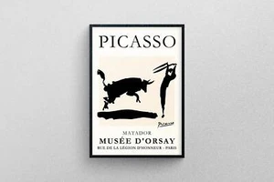 Picassos Matador Poster Kunst | Ausstellungsdruck in hoher Auflösung - Bild 1 von 7