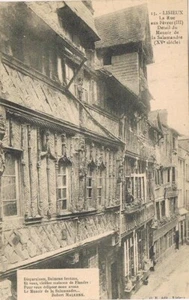 LISIEUX 14 Manoir de Salamandre CPA écrite à Melle BERNET les Capucins Guingamp  - Imagen 1 de 2