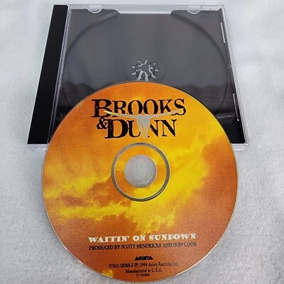 CD Brooks & Dunn Waitin' On Sundown Audio CD 1994 -  Acceptable DISC ONLY - Изображение 1 из 3