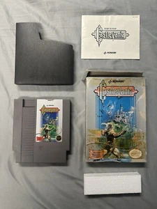 Castlevania 1 [ 5 Schraubenvarianten] (Nintendo NES, 1987) Komplett CIB Original! - Bild 1 von 10