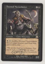 2002 Magic: The Gathering - Onslaught Doomed Necromancer #140 n0n