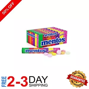 Fruity Fresh Rainbow Mint Candy Rolls - 15 Bulk Packs, Ideal for Celebrations - Picture 1 of 9
