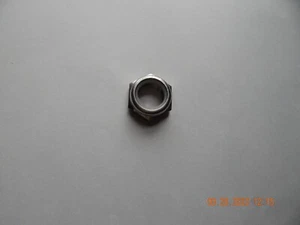 TUERCA DE BLOQUEO DE MERMELADA HEXAGONAL DE ACERO INOXIDABLE INSERTO DE NAILON. 1 1/8-7, 18-8, 1 pieza. NUEVO - Imagen 1 de 2