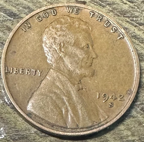 1942 S LINCOLN WHEAT CENT DDO Cover