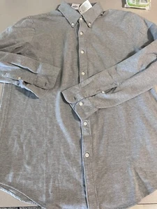 Abercrombie & Fitch Shirt Mens Large Gray - Picture 1 of 3