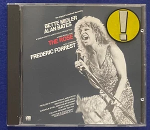 The Rose (1984) Bette Midler Original Soundtrack Recording CD - Free Post - Picture 1 of 3