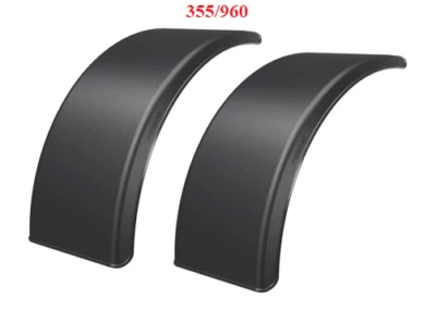 2 x DOMAR Garde-boue en plastique 355/960mm véhicules utilitaires,TRACTEURS