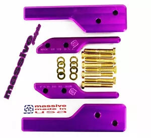 Massive Billet Ford Bronco High Clearance Intrusion Crash Beams 2021+ Bars Anti - Picture 1 of 8