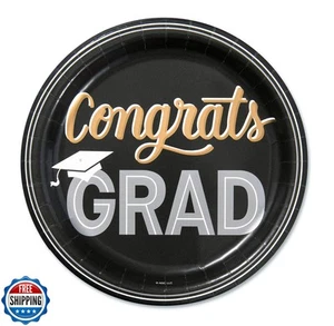 American Greetings Graduation Party Supplies, Paper Dinner Plates (36-Count) - Picture 1 of 4