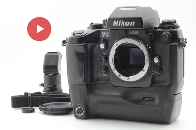 15% de descuento en el sitio de EE. UU.【Exc +5】Cuerpo de cámara fotográfica Nikon F4E 35 mm MB-23 y buscador de ángulo DR-3 Foto 1 de 4