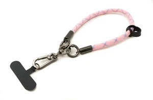 Wrist Loop Bracelet for Smartphone Cover From Nylon IN Pink Blue - Zdjęcie 1 z 4
