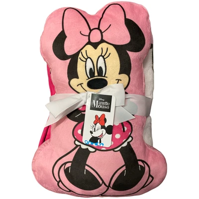 Juego de almohada y tiro de forma súper suave Disney Minnie Mouse, 40" x 50" Foto 1 de 2