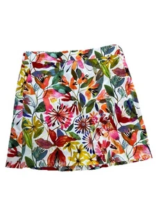 RipSkirt Hawaii Größe L große Länge 2 Wickelrock Coverup Wildblumen Aquarell - Bild 1 von 8