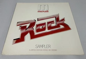 Various Artists - Maxell Rock Sampler - 1979 Maxell DPL10400 Vinyl LP RECORD - Picture 1 of 6