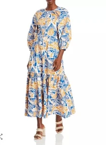 STAUD  Land And Sea Tree Demi Dress Size S NWT$375 - Picture 1 of 8