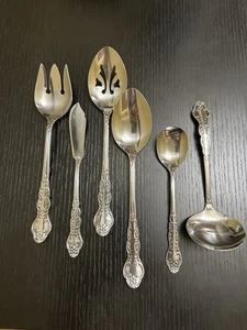 National Stainless Flatware Japan Nancy 6pc Hostess Set - Picture 1 of 6