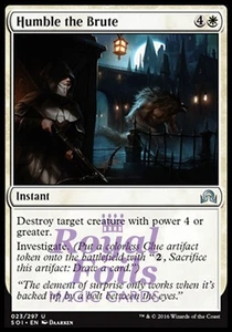 Humble the Brute 2x FOIL SOI MTG Shadows Over Innistrad Uncommon MINT white - Picture 1 of 1