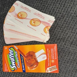 Caja de 9 recambios Swiffer Carpet Flick caja abierta descontinuada - Imagen 1 de 3
