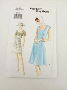 9263 Vogue Sewing Pattern Misses Womens Dress Size 8, 10, 12 - Picture 1 of 3