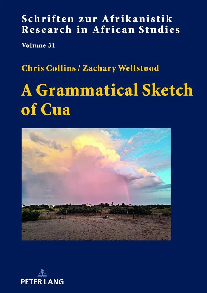 A Grammatical Sketch of Cua by Rainer Vossen Hardcover Book - Image 1 of 1