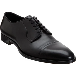 Ralph Lauren Purple Label Black Soft Calf Leather Gittens Dress Shoes New $695 - Picture 1 of 4