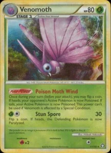 (HSTR-011) Venomoth (HOLO) Pokemon HGSS Triumphant # 11 - Bild 1 von 1