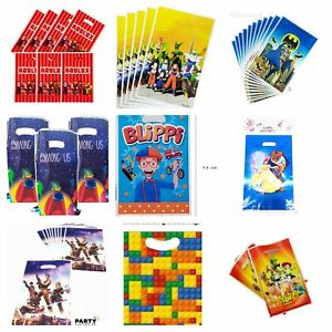 Themed Children's birthday party loot bags./ party bags 