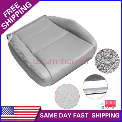 For 2008-2012 Honda Accord  Replacement Passenger Bottom Leather Seat Cover Gray - Image 1 of 4