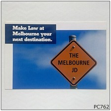 Avant Card #11858 The Melbourne JD Juris Doctor 2007 Postcard (P762)