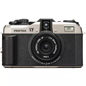 Pentax 17 Compact 35mm Film Camera - Silver - Picture 1 of 5