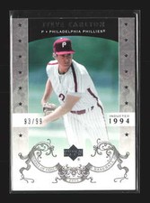 2005 Upper Deck Hall of Fame /99 #70 Steve Carlton    Philadelphia Phillies
