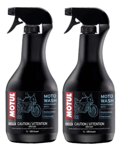 Motul E2 Moto Wash Motorcyle Care Degreaser 1-Liter 1.05 Quart - 2 Spray Bottles - Picture 1 of 1