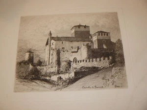 CHESSA ACQUAFORTE DEL CASTELLO DI SARRIOD 1897 - Bild 1 von 1