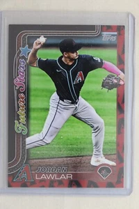 Jordan Lawler - 2025 Topps Series 2 Team Color Border Variation SP Diamondbacks - Picture 1 of 2